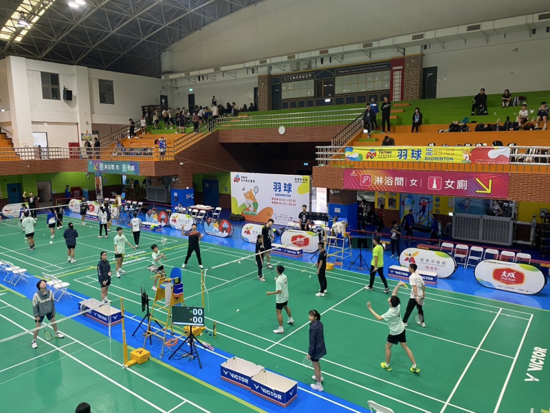 體育投注 大獎娛樂城 全中運羽球資格賽 台南熱血開打