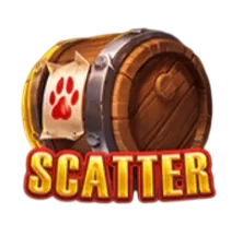 虎小妹酒桶 Scatter 免費遊戲符號